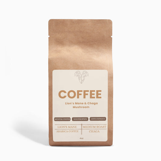 Mushroom Coffee Fusion - Lion’s Mane & Chaga 4oz
