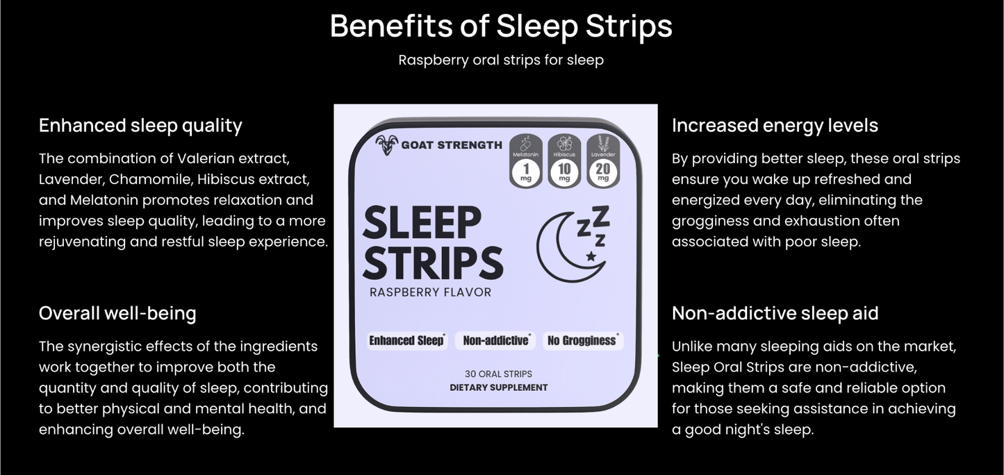 Goat Strength Sleep Strips