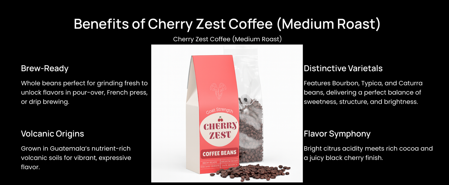 Cherry Zest Coffee (Medium Roast)