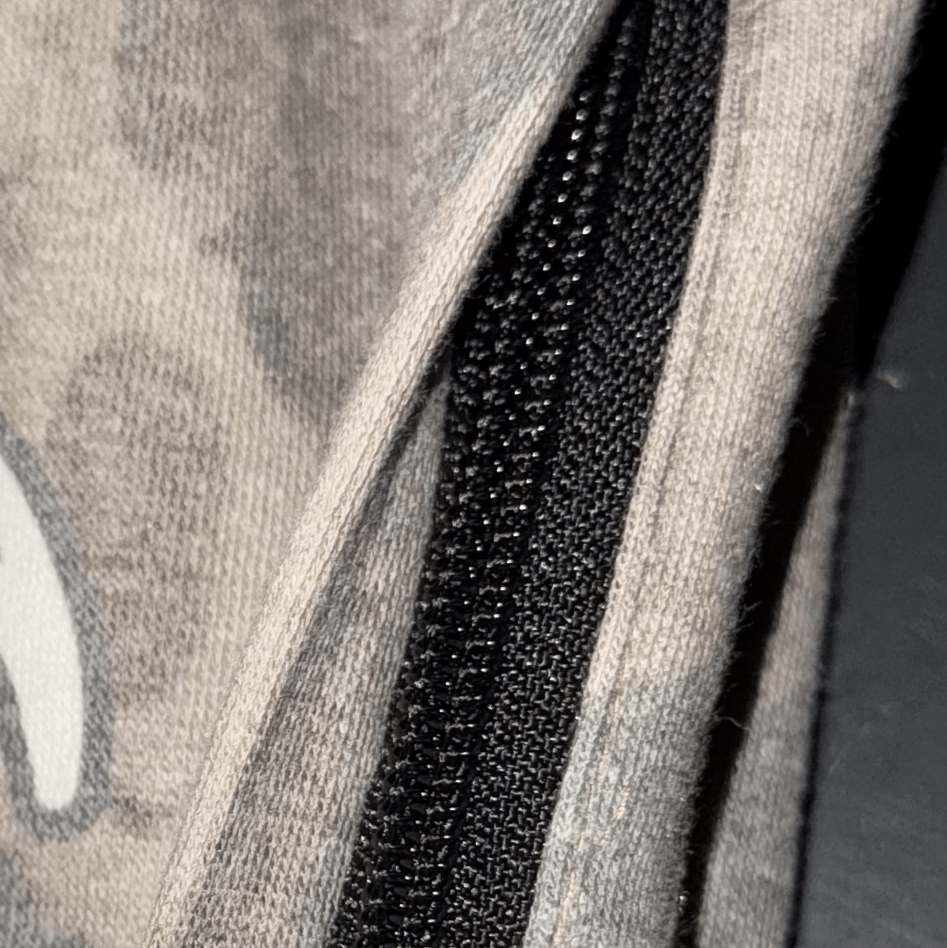 Goat Strength Old School Camo White Washed Sweatpants with Zipper Pockets - Old School Camouflage with White Washed overlay for Men & Women sweats, Realistic Camouflage