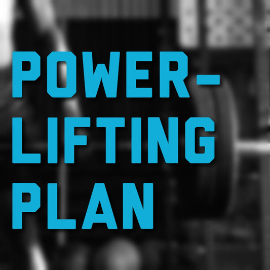 Powerlifting Plan - The GOAT Strength