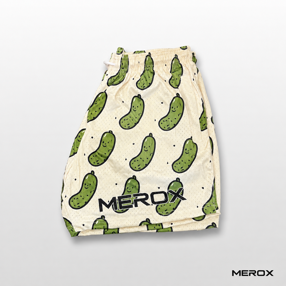 MEROX Pickle 5-inch mesh shorts side view