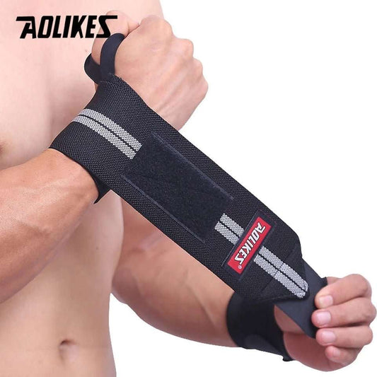 1 Pair Wristband Wrist Support Weight Lifting Gym Training Wrist Support Brace Straps Wraps Crossfit Powerlifting - The GOAT Strength