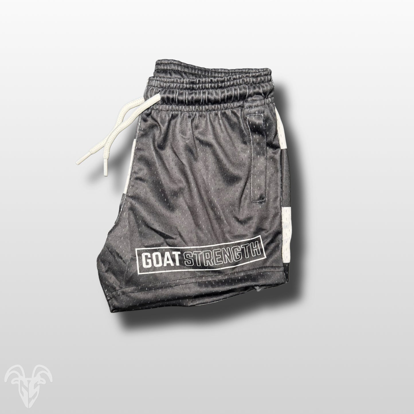 GOAT Strength YOUTH Checkered Mesh Shorts Zipper Pockets PLEASE REVIEW OUR SIZING CHART