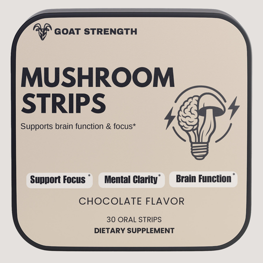Goat Strength Mushroom Focus Strips