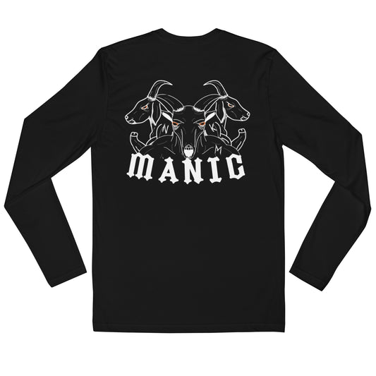 Manic Mach Long Sleeve Fitted Crew