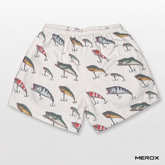 MEROX Cotton Fishing Lure 5-inch shorts back view