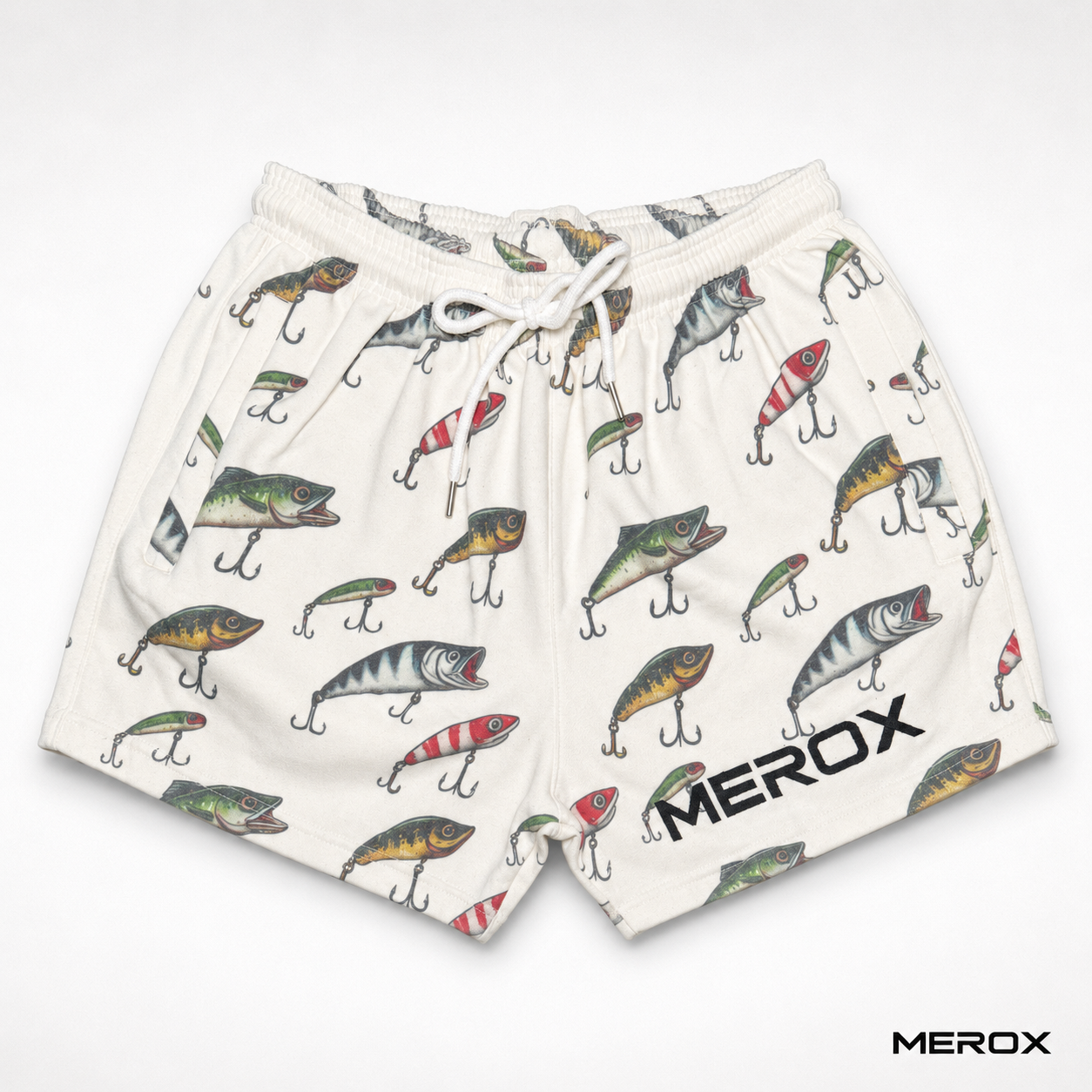 MEROX Cotton Fishing Lure 5-inch shorts front view