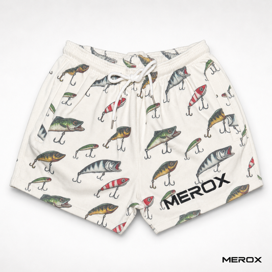 MEROX Cotton Fishing Lure 5-inch shorts front view