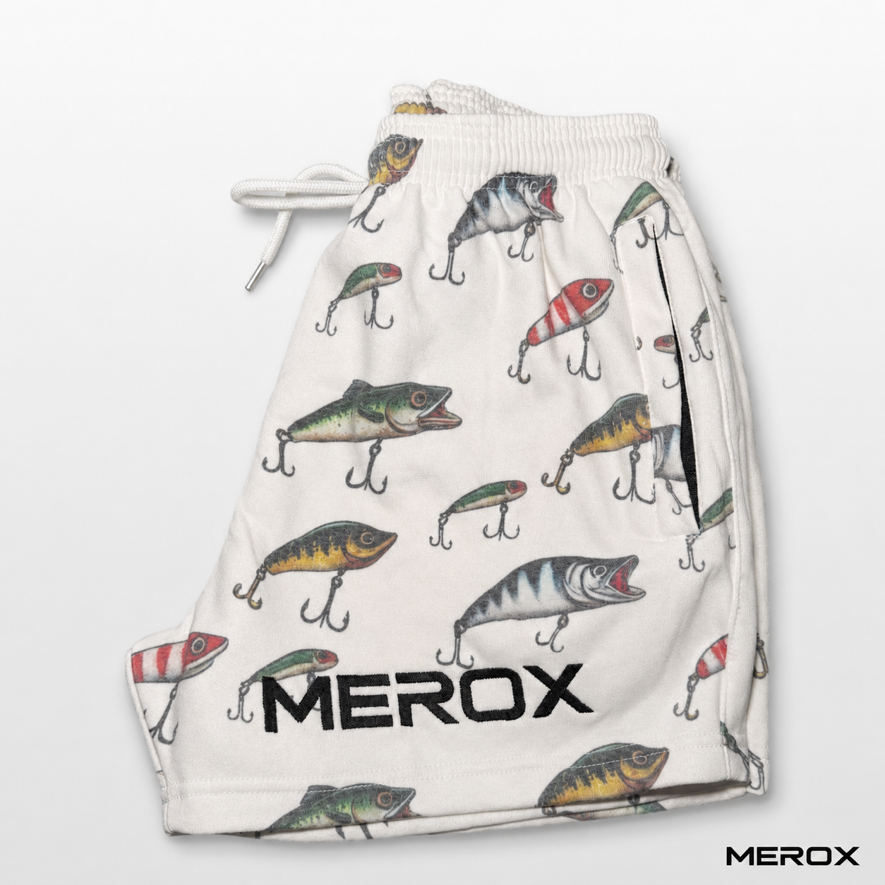 MEROX Cotton Fishing Lure shorts side view