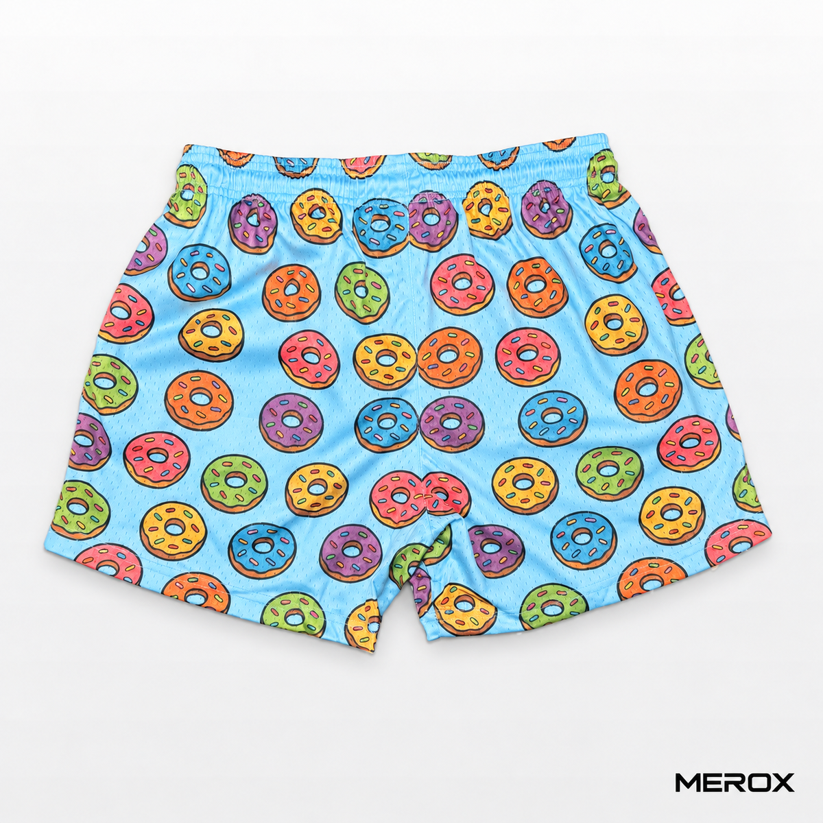 MEROX Donut 5-inch mesh shorts back view