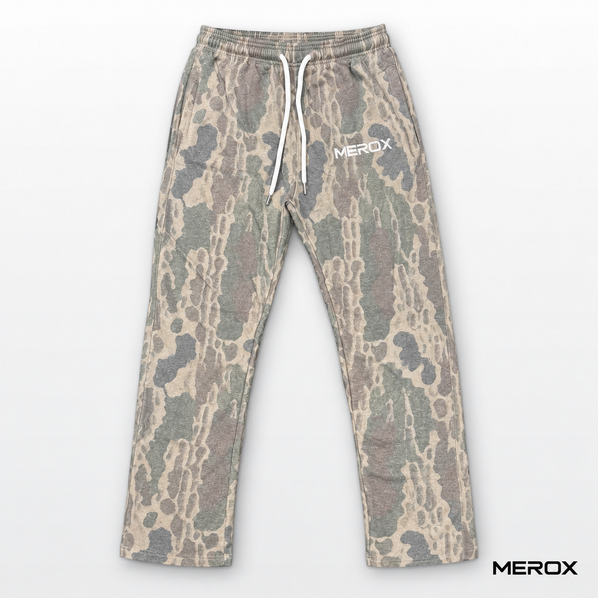 MEROX Old School Camo joggers front view