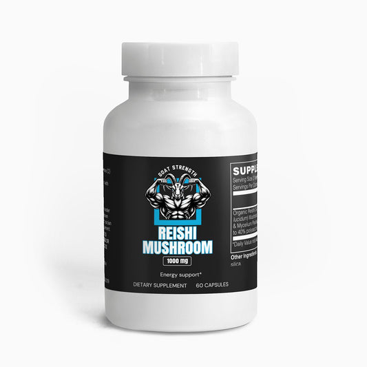 Reishi Revitalize: Organic Reishi Mushroom Capsules for Immune Support and Stress Relief
