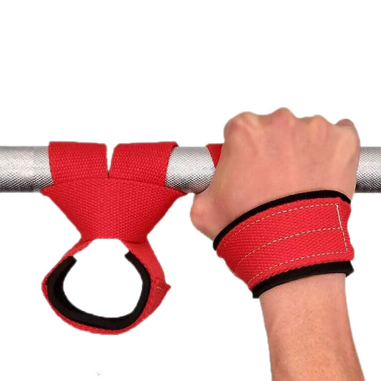 Gym Lifting Straps Barbell Deadlift Booster Fitness Anti-slip Hand Wraps Wrist Straps Fitness Training