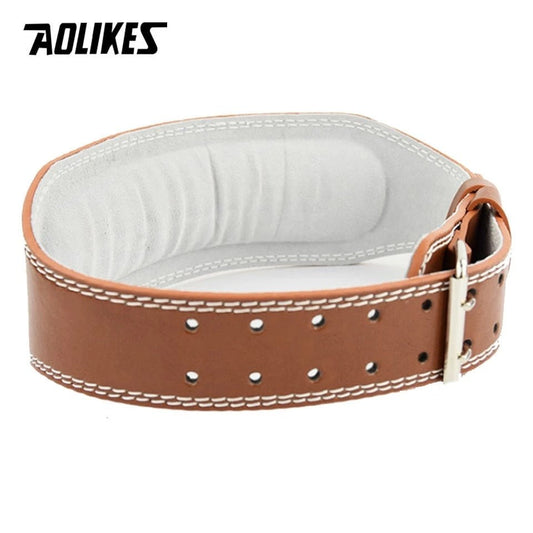 AOLIKES New Wide Weightlifting Belt Bodybuilding Fitness belts Barbell Powerlifting Training waist Protector gym belt for back - The GOAT Strength