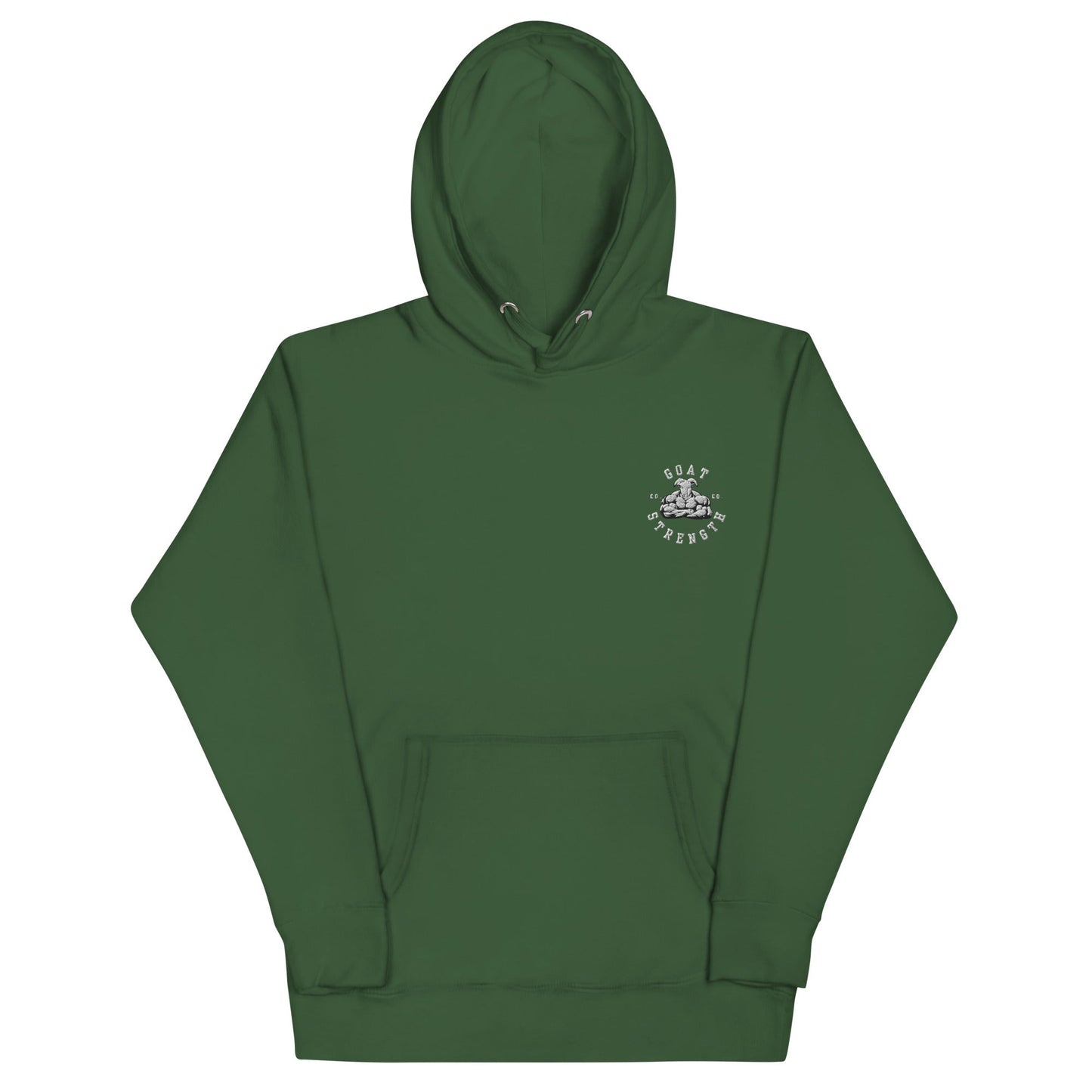 GOAT Strength Embroidered Sweatshirt - The GOAT Strength