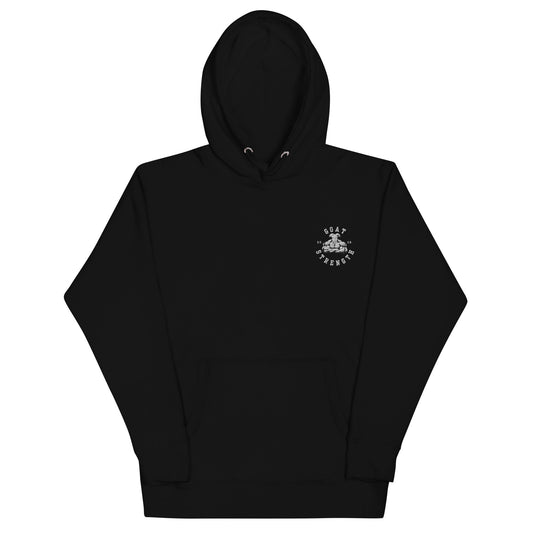 GOAT Strength Embroidered Sweatshirt - The GOAT Strength